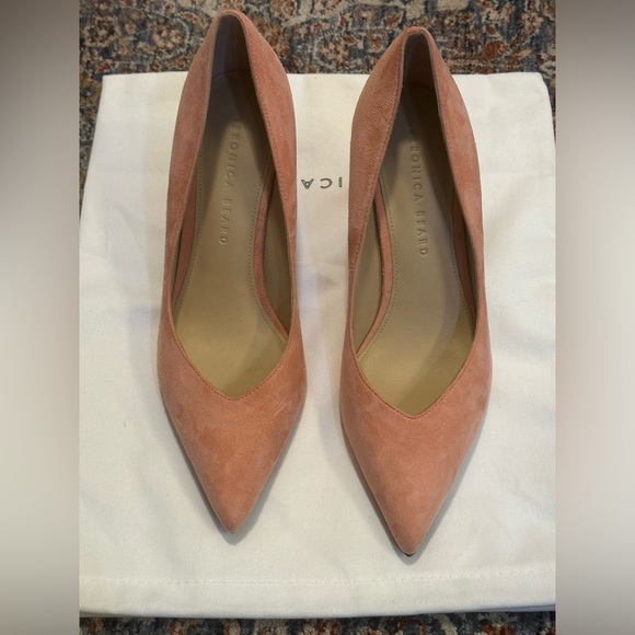 Veronica Beard Lisa Pumps 70mm Heels in Peach in Size 7 - Picture 5 of 13
